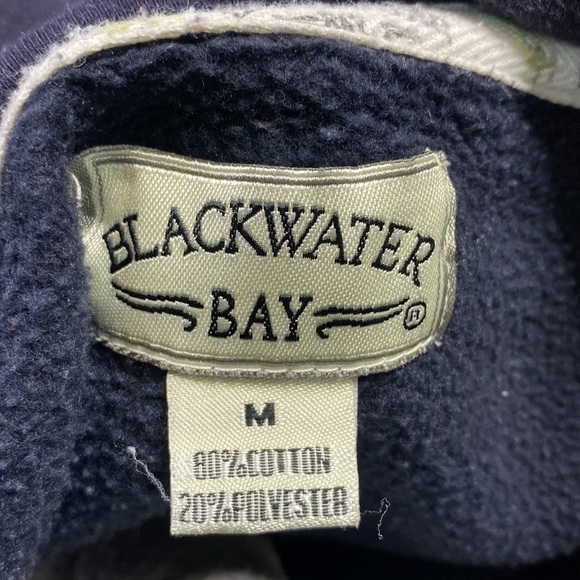 Blackwater Bay Sanibel Island Hooded Sweatshirt Size Medium - Picture 3 of 5